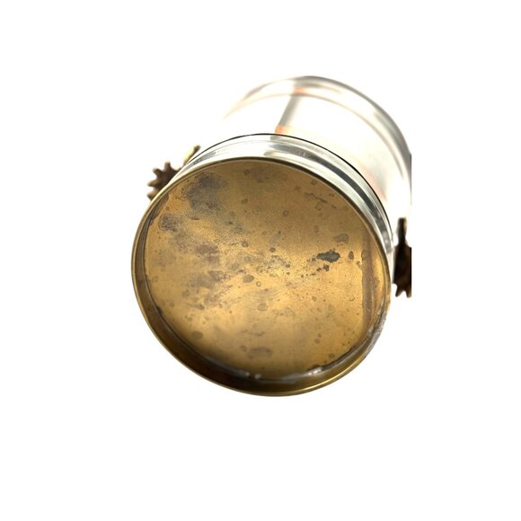 Vintage Brass & Copper Poseidon's Head Ice Bucket/Wine Chiller/Trash Bin - Picture 4 of 8